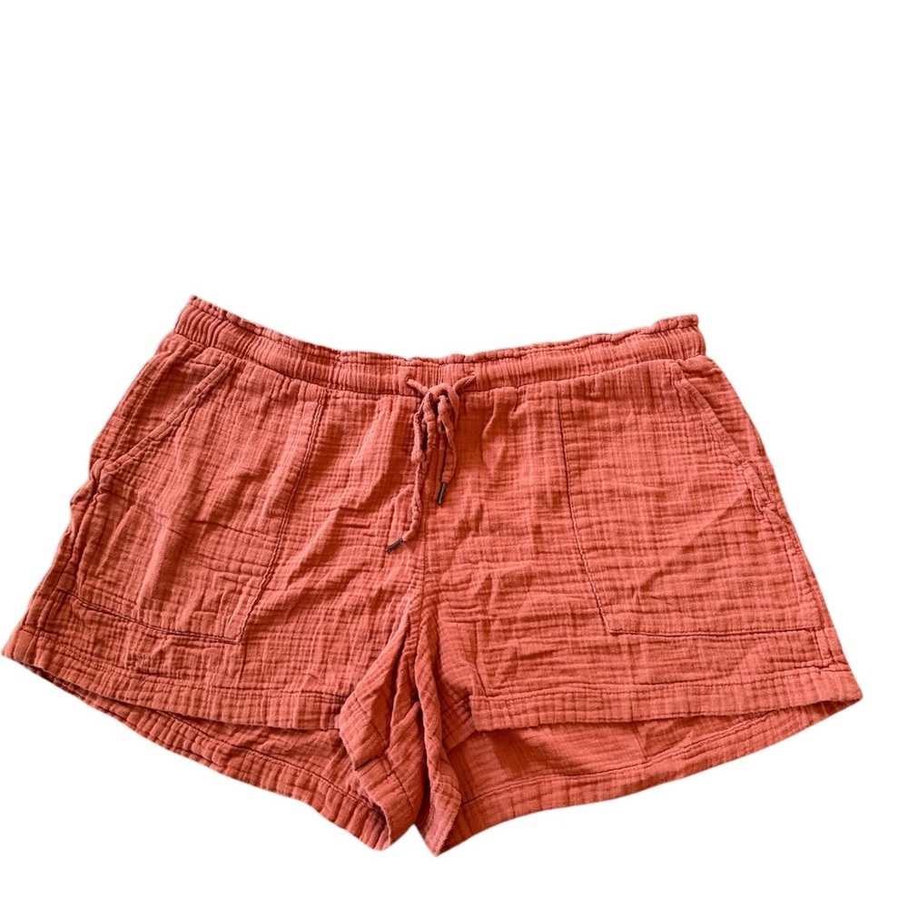 Gap Crinkle Gauze High Rise Pull On Short - XL